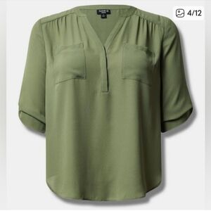 ISO Torrid Harper in Olive Green 3x